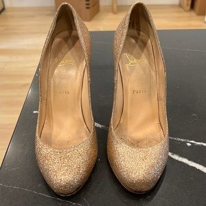 Christian Louboutin Glitter Heels